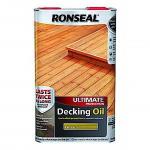 Ronseal Ultimate Decking Oil Natural Cedar 5L [37298] 092866