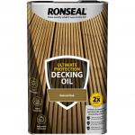 Ronseal Ultimate Protection Decking Oil Natural Oak 5L 092874