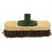 Charley Bentley 9” Deck Scrub Heavy Duty Stiff Floor Scrubbing Brush & Handle 093286