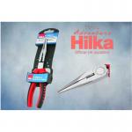 Hilka 8inch Soft Grip Longnose Precision Carbon Steel Pliers 093575