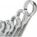 Hilka Tools 11pc Combination Spanner Set Metric Chrome Plated 093815