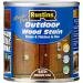 Rustins Quick Dry Outdoor Wood Stain Satin Medium Oak 500Ml 094284