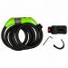 Burg-W¤chter Spiral Cable Lock 1235 180 L Black, 80Cm 094482
