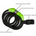 Burg-W¤chter Spiral Cable Lock 1235 180 L Black, 80Cm 094482