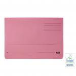 Elba Document Wallet Half Flap 285gsm Capacity 32mm Foolscap Pink Ref 100090242 [Pack 50] 099376