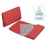 Elba Document Wallet Full Flap 285gsm Capacity 32mm Foolscap Red Ref 100090257 [Pack 50]