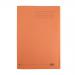 Elba A4 Square Cut Folder Recycled Lightweight 180gsm Manilla Orange Ref 100090205 [Pack 100]