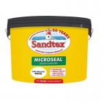 Sandtex Masonry Paint Smooth Pure Brilliant White 10 Litre Tub. 100024