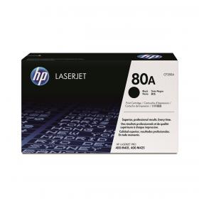 HP 80A Laser Toner Cartridge Page Life 2560pp Black Ref CF280A 100157