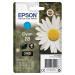 Epson 18 Inkjet Cartridge Daisy Page Life 180pp 3.3ml Cyan Ref C13T18024012