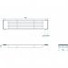 Croydex Bath Rack 650Mm X 135Mm 100503
