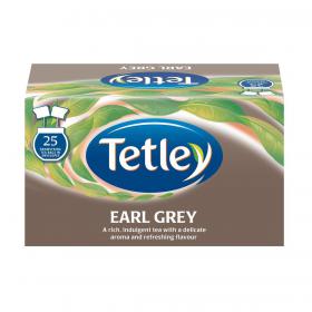 Tetley Tea Bags Earl Grey Drawstring in Envelope Ref 1277 Pack of 25 100623