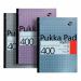 Pukka Pad Refill Pad Sidebound 80gsm Ruled Margin Punched 4 Holes 400pp A4 Assorted Ref REF400 [Pack 5] 100796