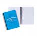 Oxford Campus Notebook Wirebound 90gsm Ruled Perforated 140pp A6 Assorted Ref 400013923 [Pack 10]