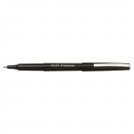 Pilot Fineliner Pen Medium 1.2mm Tip 0.4mm Line Black Ref SWPPF01 [Pack 12] 101574