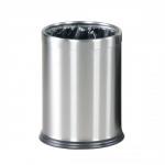 Rubbermaid Bin Hide A Bag 13.2 Litres 241x318mm Stainless Steel Ref FGWHB14SS