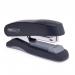 Rapesco Flat Clinch Half Strip Stapler (black) 101773