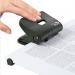 Rapesco ECO Medium Hole Punch - 100% Recycled ABS (20 Sheets) (black) 101788