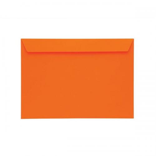 Cheap Stationery Supply of Blake Design Juice (C4) 120g/m2 Peel and Seal Wallet Envelope (Tangerine Twist) Pack of 250 J445 Office Statationery