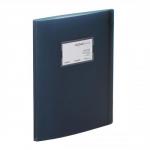 Snopake (A3/A4) Fusion Display Book with 20 A3 Pockets/40 A4 Pockets (Blue) Pack of 5 Display Books 15638