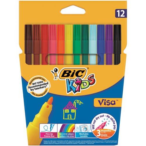 fine felt tip colouring pens