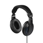 Hama Headphones Padded Over-Ear Circumaural Stereo 6m Cable Black Ref 00184013 102703