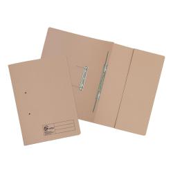 Cheap Stationery Supply of 5 Star Elite Transfer Spring Pocket File Super Heavyweight 420gsm Foolscap Buff Pack of 25 102719 Office Statationery