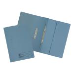 5 Star Elite Transfer Spring Pocket File Super Heavyweight 420gsm Foolscap Blue [Pack 25] 102720