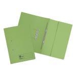 5 Star Elite Transfer Spring Pocket File Super Heavyweight 420gsm Foolscap Green [Pack 25] 102721