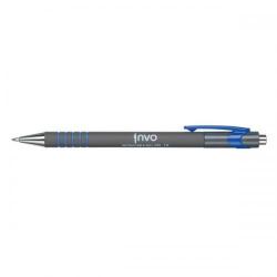 Cheap Stationery Supply of Invo Ball Pen Tip Retractable 1.0mm Tip 0.5mm Line (Blue) - 1 x Pack of 12 Ball Pens KB309600 1.0 Blu Office Statationery