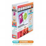 Elba Panorama Presentation Ring Binder PP 4 D-Ring 40mm Capacity A4 White Ref 400008419 [Pack 6] 103303