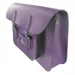 Remarkable (15 inch) Recycled Leather Satchel (Purple) 7700-1000-009