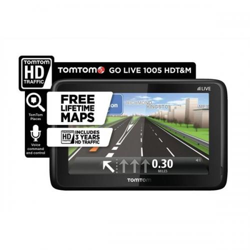 Sherlock Holmes ontwerp houten TomTom GO Live 1005 V2 (5.0 inch) Portable GPS Car Navigation 1CR000238