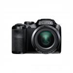 The Fujifilm FinePix S4800 (16MP) Digital Camera with 30x Optical Zoom and a 3.0 inch LCD screen is sleek and black. It features a powerful zoom lens and a clear, user-friendly display. This camera captures high-quality images with ease.