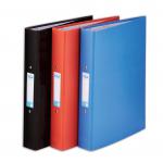 Elba Ring Binder Paper On Board 2 O-Ring 25mm Size A4 Plus Assorted Ref 400033510 [Pack 10] 104182