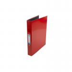 Elba Ring Binder Laminated Gloss Finish 2 O-Ring 25mm Size A4+ Red Ref 400017755 104185
