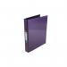 Elba Ring Binder Laminated Gloss Finish 2 O-Ring 25mm A4+ Metallic Purple Ref 400017758