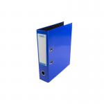 Elba Lever Arch File Laminated Gloss Finish 70mm Capacity Paper on Board A4 Blue Ref 400107430 104207