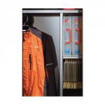 Vinco Wardrobe Kit (Top Shelf, Side Wall and 3 Separate Shelves) Ref KT10NR (Black) KT10NR