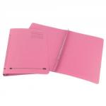 Elba Ashley Flat Bar File (no pocket) 285gsm Capacity 35mm Foolscap Pink Ref 100090155 [Pack 25]