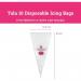 Tala 10 Icing Bags Clear Piping Bags 16.5cm x 31cm Recyclable & Reusable 104695