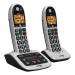 BT 4600 Twin Handset DECT Telephone with Answering Machine Ref 55263