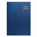 Collins 40 (A4) 2015 Desk Diary Week to View (Blue) 40 Blue 2015