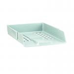 Avery Basics Letter Tray Stackable Versatile A4 Foolscap Light Grey Ref 1132LGRY 106399