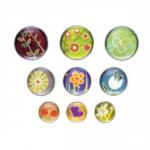 Quartet Push Pins (Assorted Floral Designs) 1903878