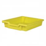 Gratnells F1 Shallow Tray 312mm x 427mm x 75mm (Yellow) F1 Yellow