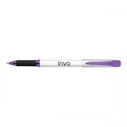 Cheap Stationery Supply of Invo Easyball Ball Pen 0.7mm Tip 0.5mm Line (Purple) - 1 x Pack of 12 Ball Pens KA172803P Office Statationery