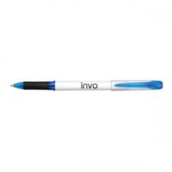 Cheap Stationery Supply of Invo Nanoball Super Smooth Ball Pen 1.0mm Tip 0.5mm Line (Blue) - 1 x Pack of 12 Ball Pens TA172804Bl Office Statationery
