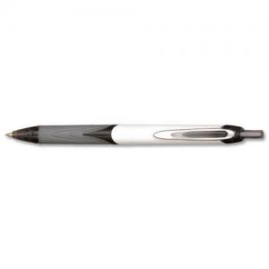 Elite Retractable Gel Pen 0.7mm Tip 0.5mm Line Black Pack 12 107267
