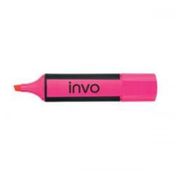 Cheap Stationery Supply of Invo Highlighter Chisel Tip 1-3mm Line (Pink) - Pack of 12 Highlighters HY253600Pk Office Statationery